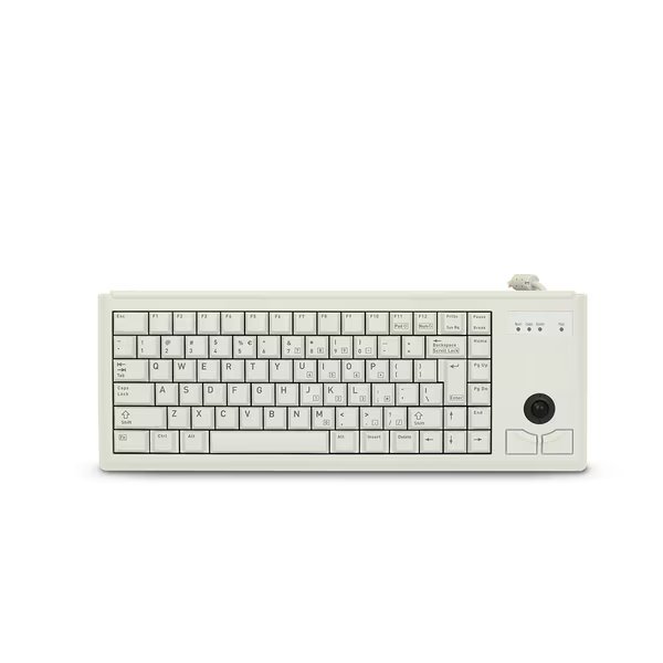 Lt Gray 15 Ultraslim Ps2 Trackball 83 M, Cherry Americas, Mfr#: G84-4420LPBEU-0